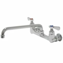 Advance Tabco K-105 Wall-Mount Faucet With 8" Centers - 14" Swing Nozzle