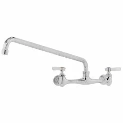 Advance Tabco K-119 Wall-Mount Faucet With 8" Centers - 16" Swing Nozzle