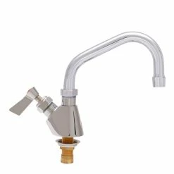 Fisher 3010 Deck Mounted Faucet With 6" Swing Nozzle, 2.2 GPM Aerator, And Lever Handle