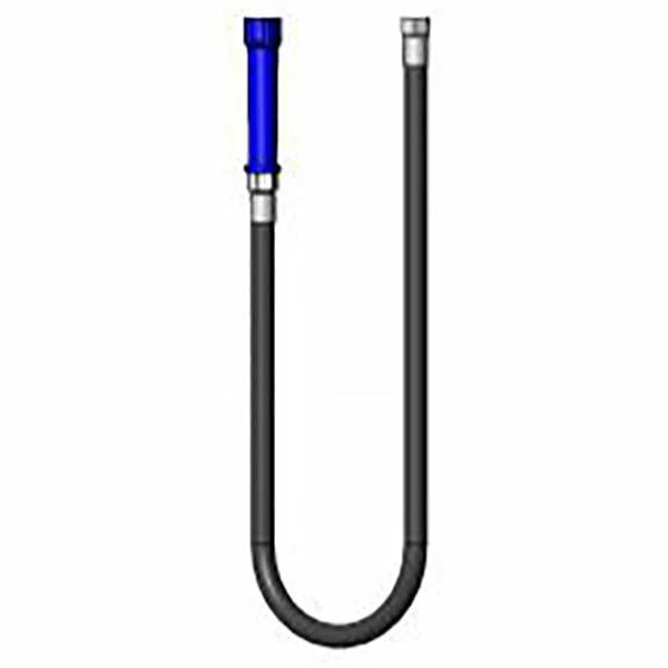 T&S Brass And Bronze Works T&S EB-0052-R 52" PVC Hose With Blue Handle