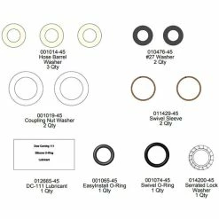T&S Brass And Bronze Works T&S B-PRU-RK Pre-Rinse Repair Kit