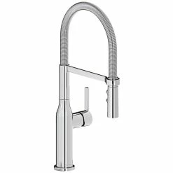Elkay LKAV1061CR Avado Deck Mount Chrome Kitchen Faucet With Semi-Professional Spout And Lever Handle