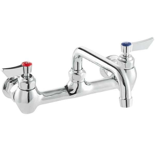 Waterloo Wall-Mounted Faucet With 8" Centers And 8" Swing Spout - Image 2