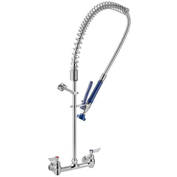 Waterloo 1.15 GPM Wall-Mounted Pre-Rinse Faucet With 8" Centers - Image 2