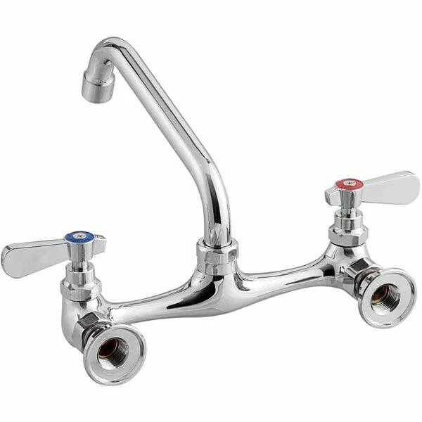 Regency Plumbing & Hardware Regency Wall Mount Faucet With 8" Swing Spout, 8" Centers, And Install Kit - Image 3