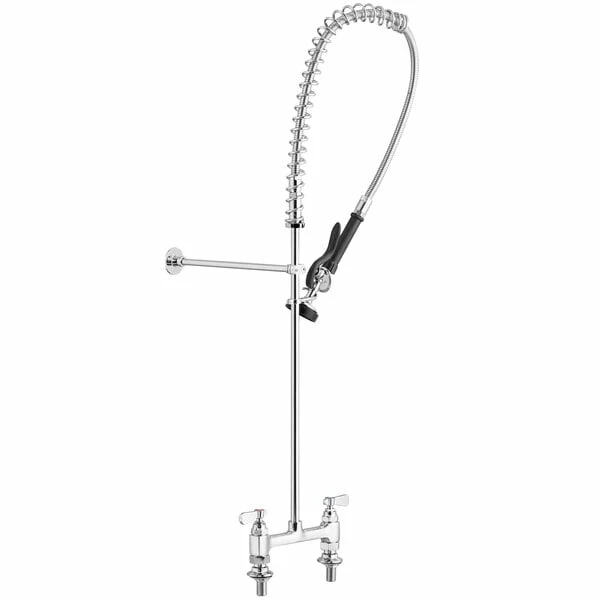 Regency Plumbing & Hardware Regency 1.15 GPM Deck Mount Pre-Rinse Faucet With 8" Centers - Image 2