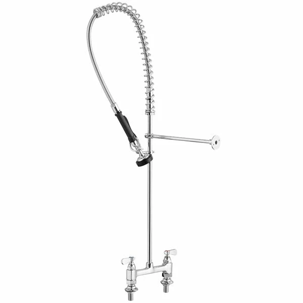 Regency Plumbing & Hardware Regency 1.15 GPM Deck Mount Pre-Rinse Faucet With 8" Centers - Image 3