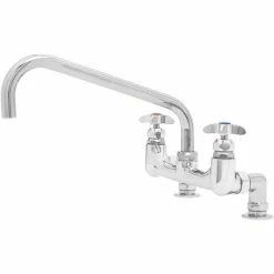 T&S Brass And Bronze Works T&S B-0293 18" Deck Mounted Big Flo Mixing Faucet With 8" Centers