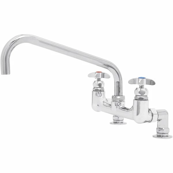T&S Brass And Bronze Works T&S B-0293 18" Deck Mounted Big Flo Mixing Faucet With 8" Centers