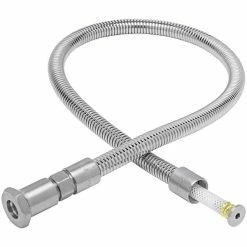 T&S Brass And Bronze Works Eversteel By T&S S-0044-H2A Stainless Steel 44" Flexible Hose