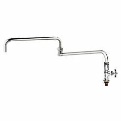 T&S Brass And Bronze Works T&S B-0298 24" Double Jointed Single Deck Mounted Big-Flo Faucet