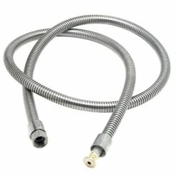 T&S Brass And Bronze Works T&S B-0068-H2A 62 1/2" Stainless Steel Flex Hose And Polyurethane Liner