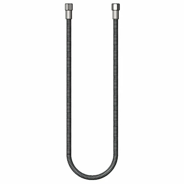 T&S Brass And Bronze Works T&S 013E-48H 48" Stainless Steel Flex Hose With 7/16" ID Connections