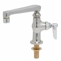 T&S Brass And Bronze Works T&S B-0208 Deck Mounted Single Hole Pantry Faucet With 6" Swing Nozzle And Eterna Cartridge