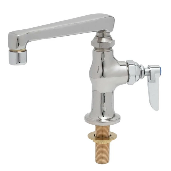 T&S Brass And Bronze Works T&S B-0208 Deck Mounted Single Hole Pantry Faucet With 6" Swing Nozzle And Eterna Cartridge