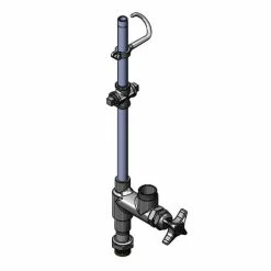 T&S Brass And Bronze Works T&S 017989-40 Easy Install Riser With Add On Faucet And Vandal Resistant Screw For B-0287 Faucets