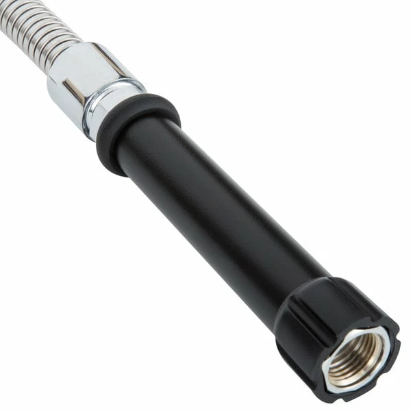 T&S Brass And Bronze Works Equip By T&S 5HSE44 44" Flexible Stainless Steel Hose For Equip Pre-Rinse Units - Image 3