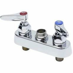 T&S Brass And Bronze Works T&S B-1110-LN Deck Mounted Workboard Base Faucet With 4" Centers
